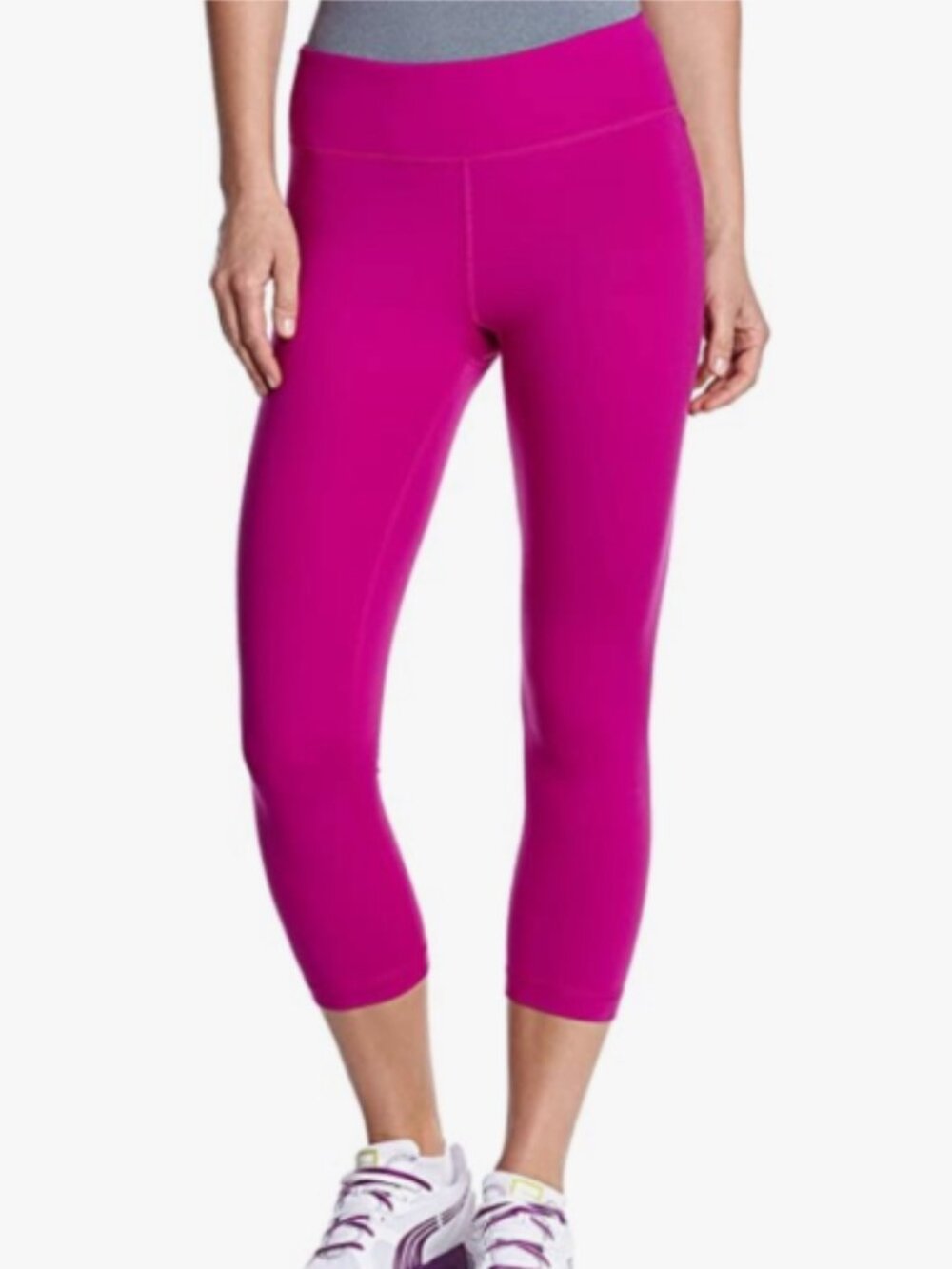 Under Armour Perfect Legging Magenta Pink Ankle Cropped Leggings